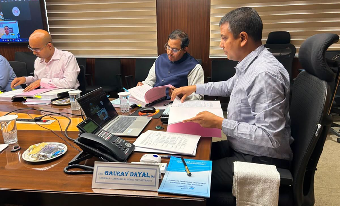 JNPA hosts Additional Secretary, Ports
